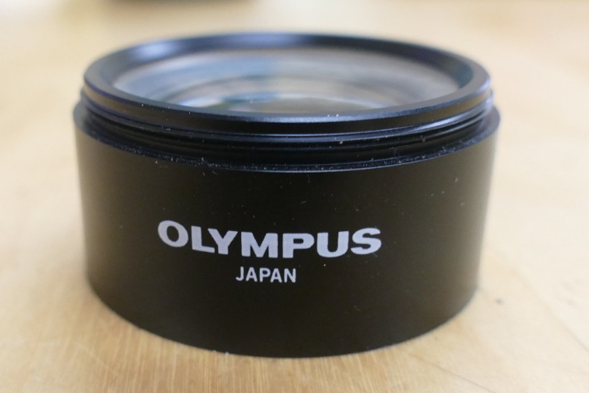 WD186 Olympus stereo microscope objective 100AL0.5X 0.5x