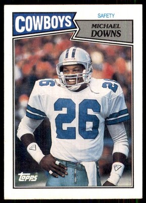 1987 Topps #271 Michael Downs Dallas Cowboys