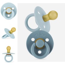 Natural Rubber Pacifiers 6-18 Months Set of 2 BPA Free Cherry Nipple Breastfed
