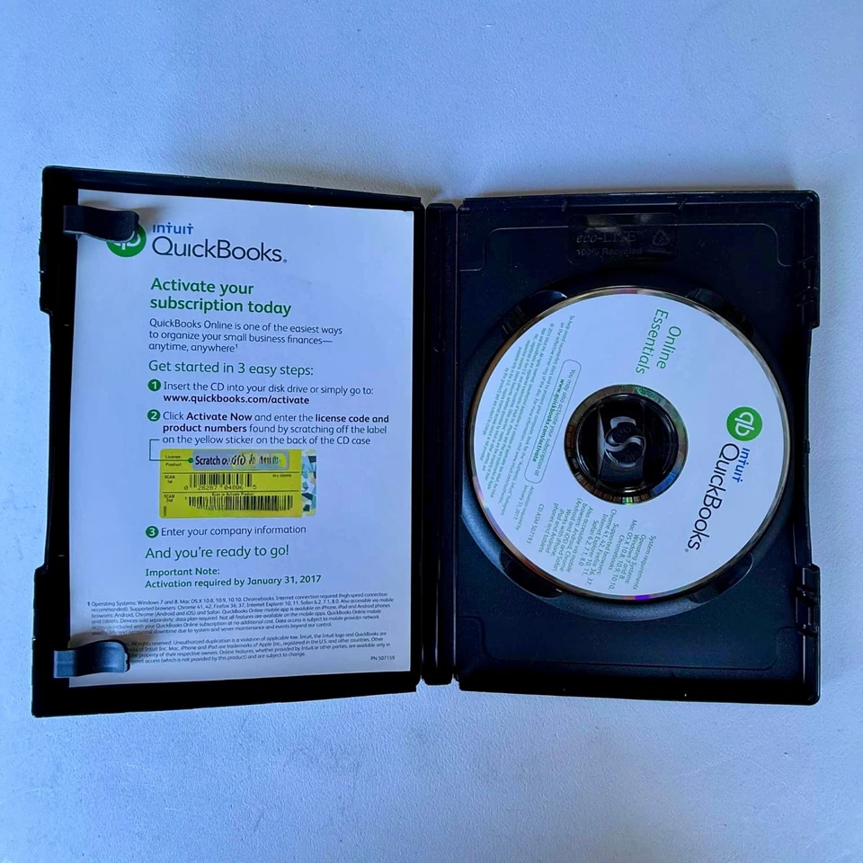 New Intuit QuickBooks Essentials Online 2015 Small Business Cloud Accounting - Image 3 of 3