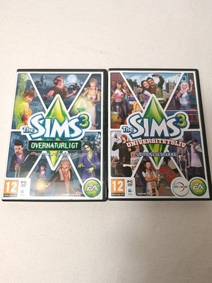 Die Sims 3 Erweiterungen Übernatürlich + Universitätsleben PC DVD Komplett