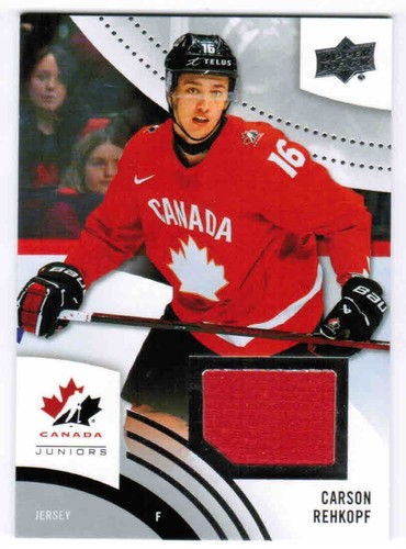 2025 UPPER DECK TEAM CANADA JUNIORS HOCKEY BASE JERSEY CARDS 1-100 U-Pick List - Picture 14 of 36