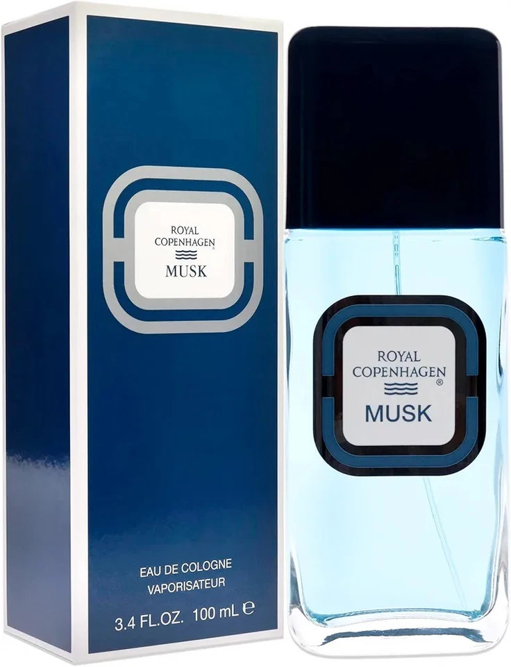 Almizcle Royal Copenhagen para hombre. Spray Colonia 3,4 OZ, multicolor, 126130 Foto 3 de 3