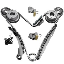 Engine Timing Chain Kit W/Sprocket Tensioner Guide, for Nissan Frontier 0...