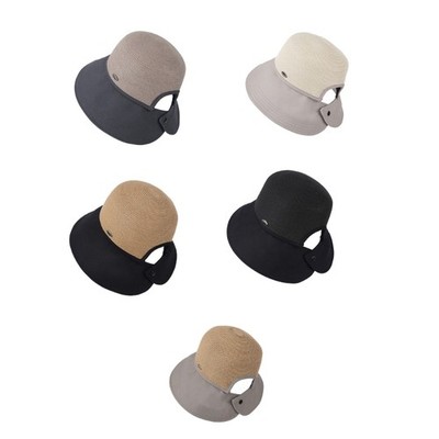 Breathable Summer Hat With Ponytail Hole Beach Hat Suitable For Women Girls