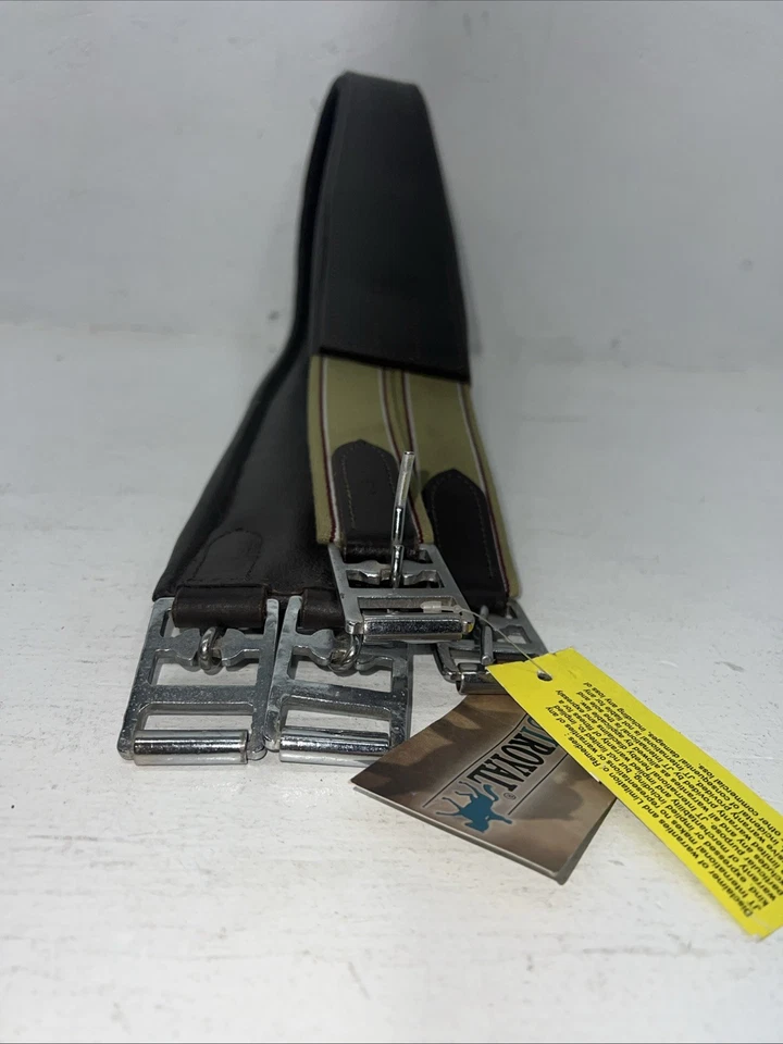 Nuevo panel de circunferencia inglés marrón EQUIROYAL Premium 50” #21-590-7-50 BB-19 Foto 2 de 4