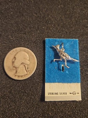 Sterling Silver Roadrunner Charm