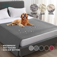 Anti Leaking  Non-Slip Dog Bed Cover,Pet Blanket Sofa Pet Bed Mat,Mattress Prot