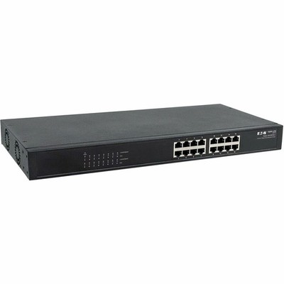Eaton Tripp Lite Series 16-Port Unmanaged Ethernet Switch with PoE+