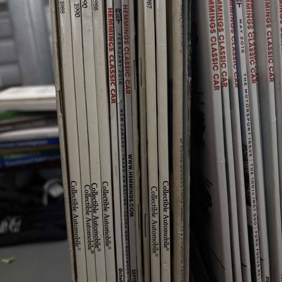 Lot 36 Vintage Car Magazines Collectible Automobile Hemmings Classic Ford - Image 2 of 4