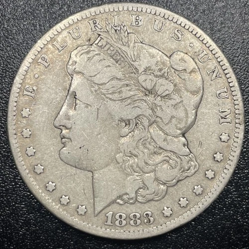 1883-CC Morgan Silver Dollar $1 VF Very Fine Better Date Carson City