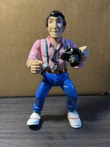 Vintage 1992 Teenage Mutant Ninja Turtles Toon Vernon Action Figure Rare TMNT