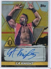 2021 Topps WWE Fully Loaded Auto LA KNIGHT Future Stars NXT AUTOGRAPH 38/99