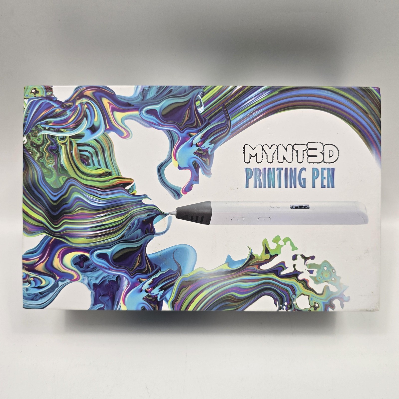 3D Printing Pen MYNT3D Pro OLED Display Filament Kit Art Drawing Crafts Tested