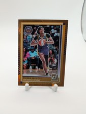 2025 Panini Donruss WNBA Rickea Jackson #49 Orange Laser 053/199! SPARKS