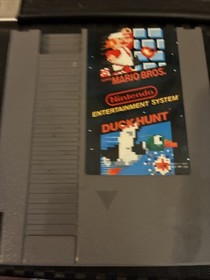 NES Lot 5 Cartridges. Super Mario 3 Duck Hunt, Rad Racer Top Gun Spy Hunter