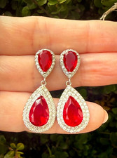 drop dangle earrings bling shiny simulate diamond sparkle party wedding earrings