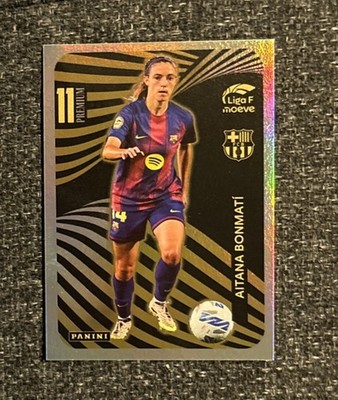 AITANA BONMATI PREMIUM PARALLEL STICKER LIGA F 2025-26 BARCELONA PANINI