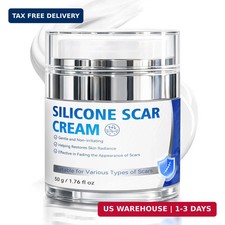 Crema para Cicatrices, Gel de Silicona para Estr as, Quemaduras y Acn  1.76 oz