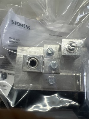 SIEMENS Neutral Kit Circuit Breaker Enclosure HN656ACB 400 & 600 Amps New