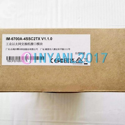 1PCS New MOXA IM-6700A-4SSC2TX interface module