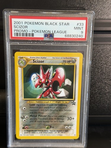Scizor graded PSA 9 for sale on eBay