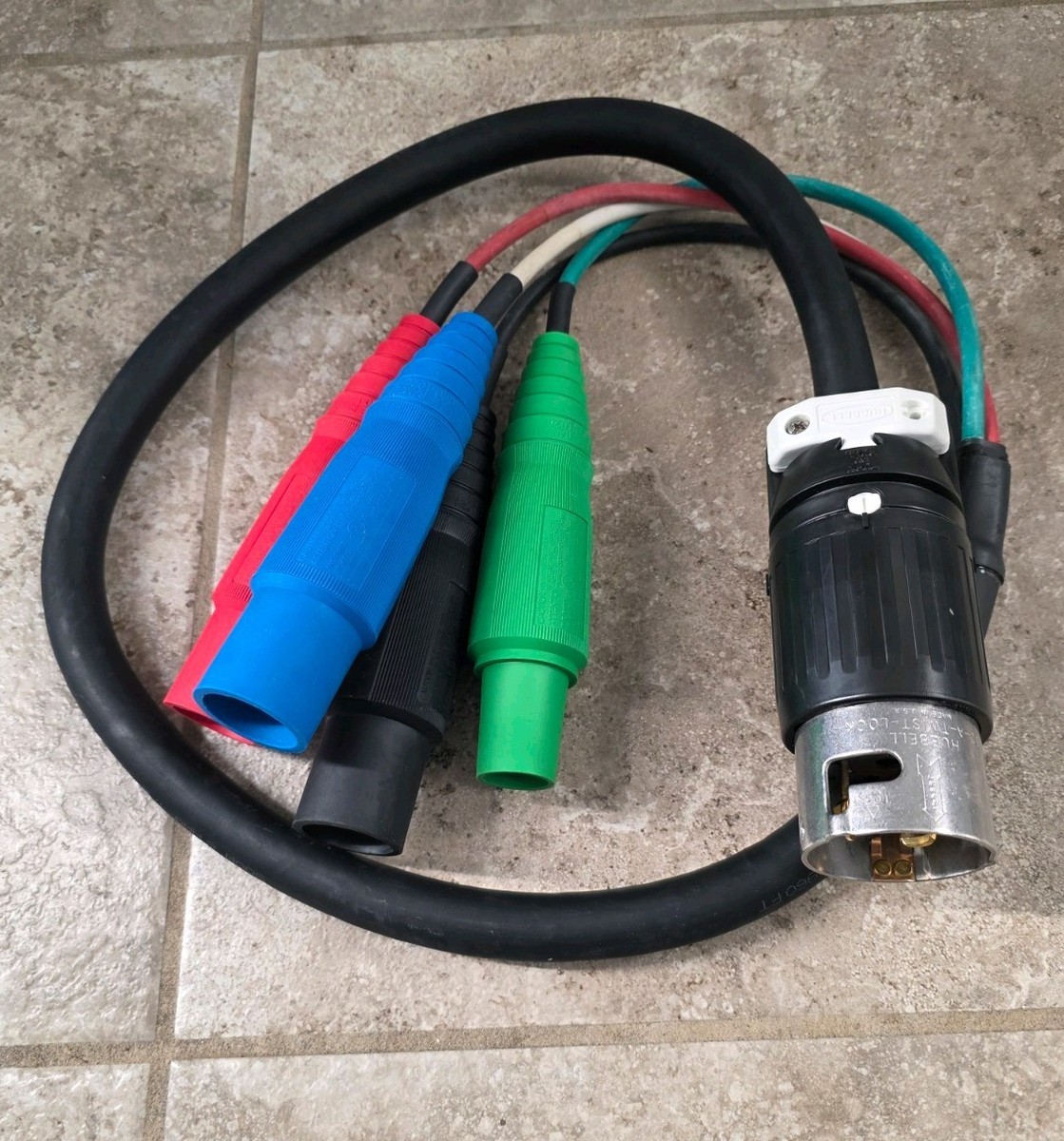 ベルメール Hubbell Connector 50A 480v male Twist Lock Male Female Camlock