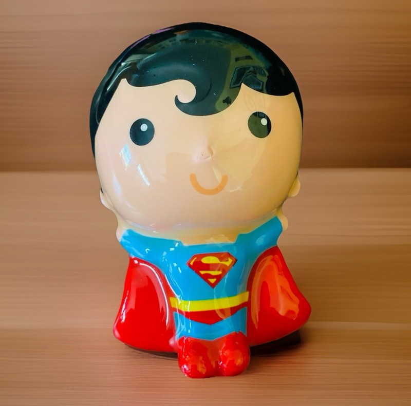 2018 Hallmark Keepsake DC Comics SUPERMAN Decoupage Christmas Tree Ornament