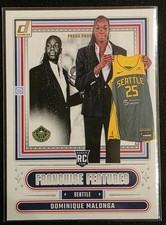 2025 Donruss WNBA Franchise Features Dominique Malonga #19 Press Proof