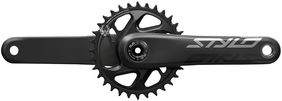 Коленчатый вал TruVativ STYLO Carbon Eagle 175 мм 12-ступенчатый шпиндель 34t DUB 53790₽