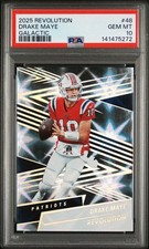 2025 Panini Revolution Drake Maye #48 Galacti...