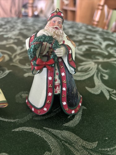 Lotto 18 decorazioni natalizie Thomas Kinkade Old World Babbo Natale cimelio (2003) - Foto 14 di 19