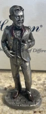 1998 Hudson Fine Pewter Villagers #8400 “RICHARD” NEW ~ 3”
