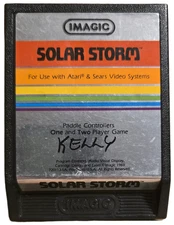 Solar Storm (Atari 2600, 1983) Tested & Working!