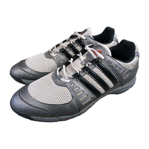 adidas adiWear Traxion Golf Shoes Mens Size 12 Gray Athletic Sneakers 816214 EUC - Picture 1 of 9