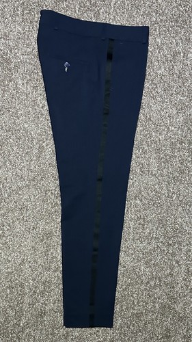 GANT Rugger Women’s Dress Pants TUXEDO SMARTY PANTS Tech Prep Navy Size 34 NWT - Picture 16 of 24