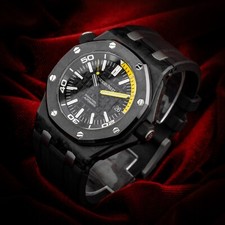 Audemars Piguet Royal Oak Offshore Diver Carbon Ceramic Yellow 15706AU.00.A002CA 9