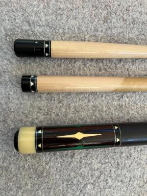 Mike Sigel Super Rare Billiard Cue Green Used From Japan 001063 | eBay