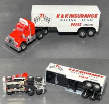 2022 AutoWorld X-Traction Slot Car BOBBY ISAAC K K Peterbilt Truck Trailer Lit 