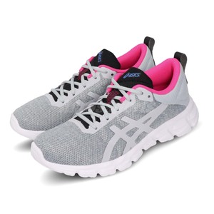 asics gris y rosa