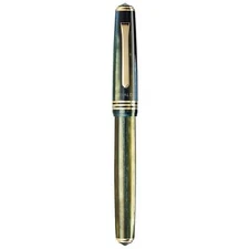Tibaldi Fountain Pen N.60 Retro Zest Barrel with 18k Gold Trim N60-99FPF