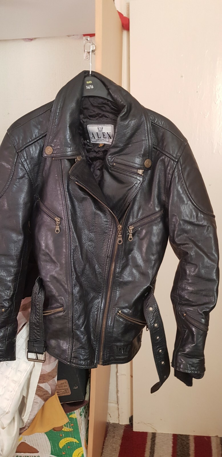 leather jacket Alex Originals size 38-image