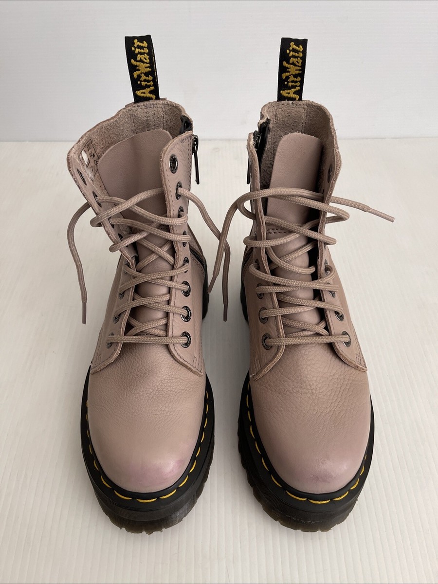 Dr Martens Jadon III 8-Eye Side Zip Platform Boots- Vintage