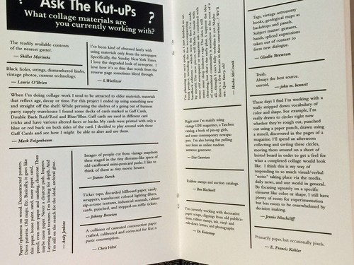 MARK FAIGENBAUM Kut 1 ZINE ltd ed Kut-uPs Collage art Conceptual FRANKENSTEIN - Picture 9 of 15