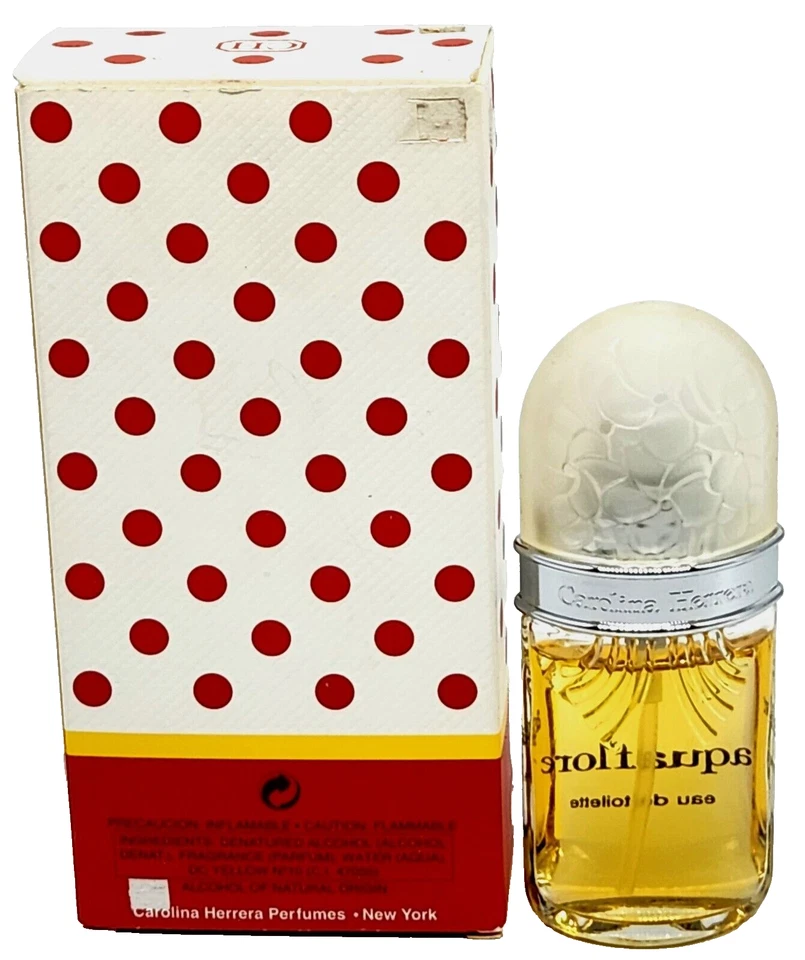 Aqua Flore de Carolina Herrera para mujer eau de toilette spray 1 fl oz Foto 4 de 4