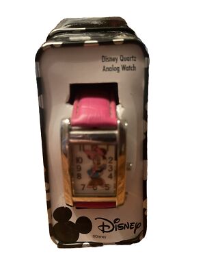 M.Z. Berger & Co DISNEY MINNIE MOUSE ANALOG WATCH - ( read Discription)