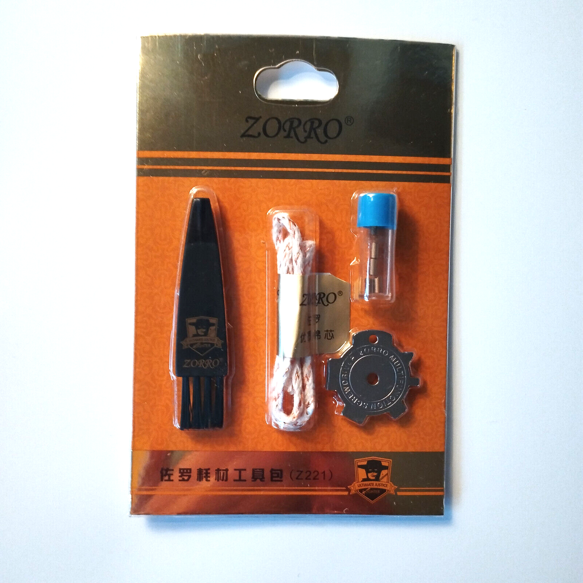 ビタロー Zorro Lighter Tool Kit - 5x Flints, Wired Wick, Screwdriver