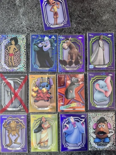 2024 Topps Chrome Disney - Choose Numbered Cards (Stitch 1/50!)