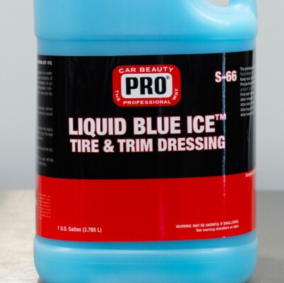 blue ice tire dressing PRO Liquid Blue Ice Dressing 1 Gallon