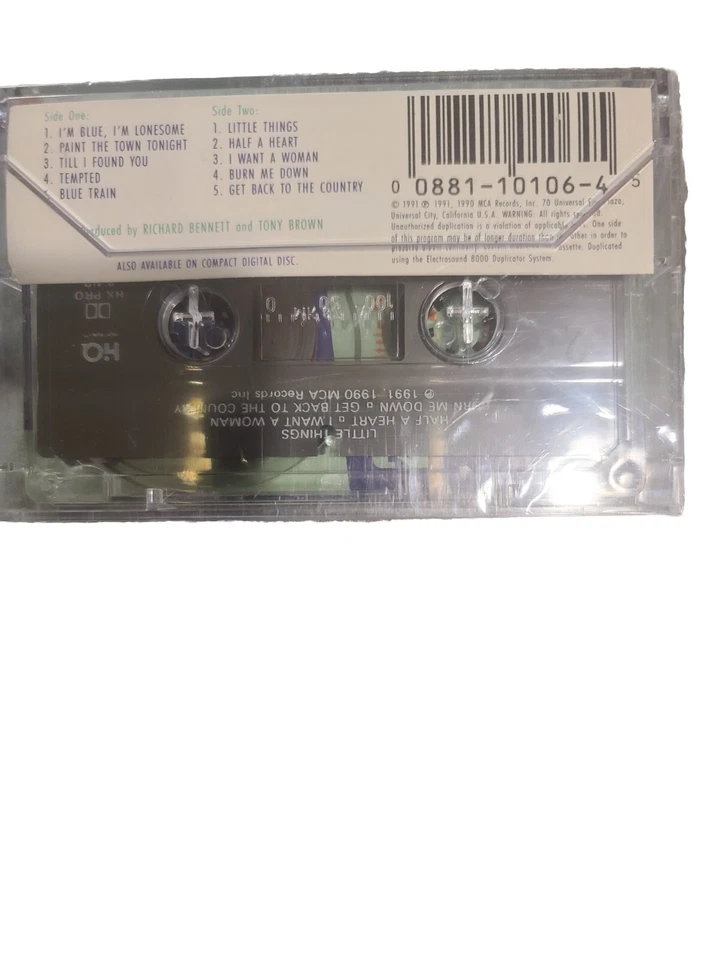 Tempted by Marty Stuart (Cassette, Jan-1991, MCA) - Image 3 of 3